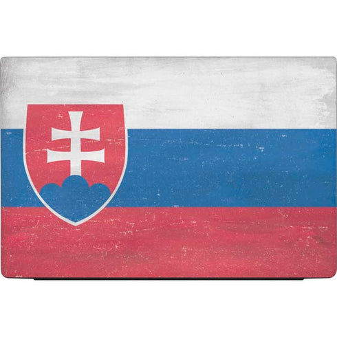 Slovakia Flag Distressed Dell Vostro Skin